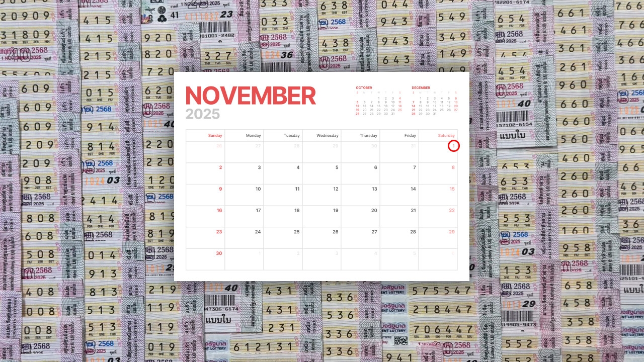 หวยงวดนี้ออกวันเสาร์ สถิติย้อนหลังพบ "เลขเด็ด" ออกซ้ำ 2 รอบ มี "เลขเบิ้ล" เพียบ