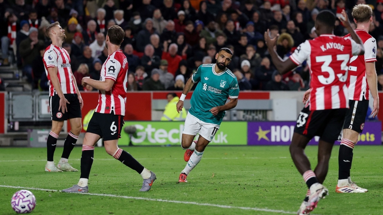 ผลบอลสด ลิเวอร์พูล บุกพ่าย เบรนท์ฟอร์ด อันดับร่วง ศึกพรีเมียร์ลีก