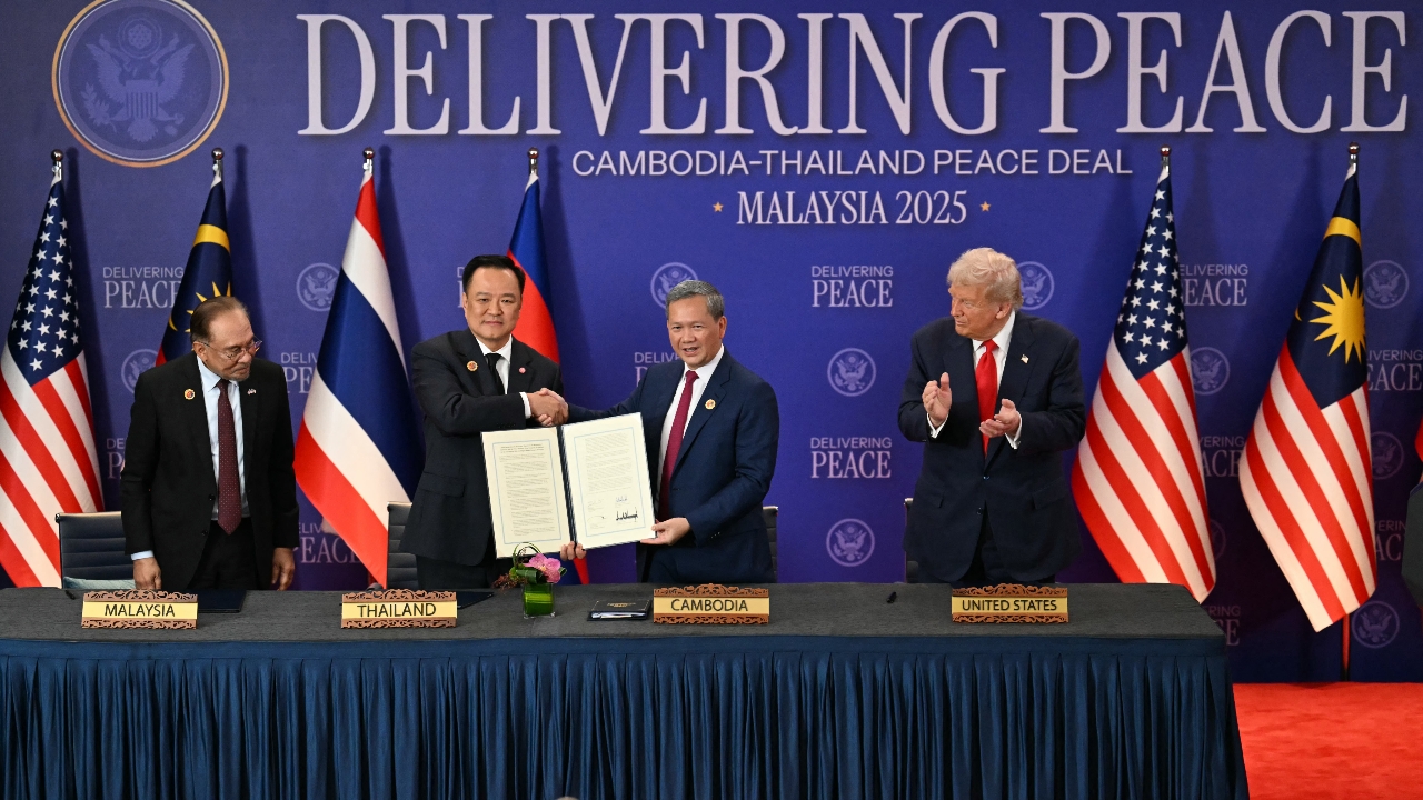 "อันวาร์-ทรัมป์" ร่วมเป็นสักขีพยานลงนาม "ประกาศความสัมพันธ์ไทย-กัมพูชา"