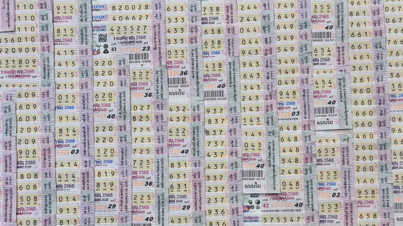 สถิติหวยออก 1 พฤศจิกายน ย้อนหลัง 10 ปี นักเสี่ยงโชคพบ "เลขเด็ด" โผล่เพียบ