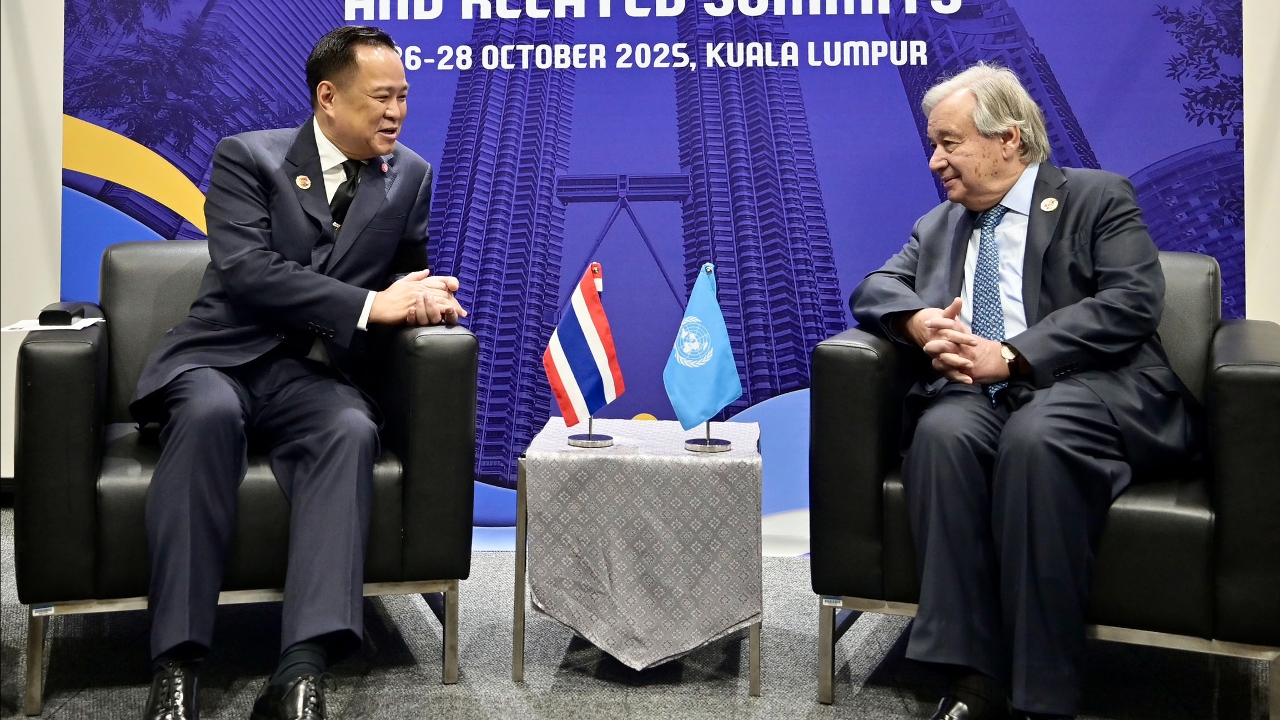 เลขาธิการสหประชาชาติ แสดงความเสียใจต่อความสูญเสียครั้งยิ่งใหญ่ของไทย