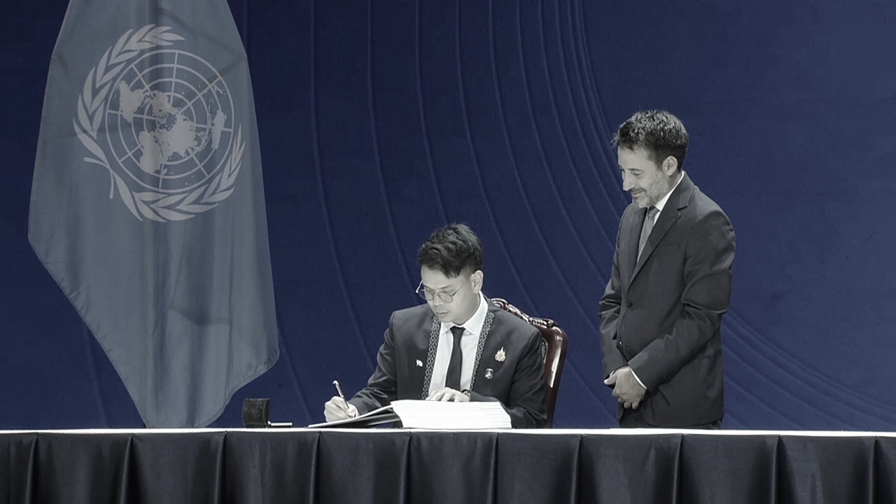 ดีอีเอาจริง "ไชยชนก" ลงนามอนุสัญญา UN จับมือ 68 ประเทศทั่วโลกปราบสแกมเมอร์-แก๊งคอลฯ