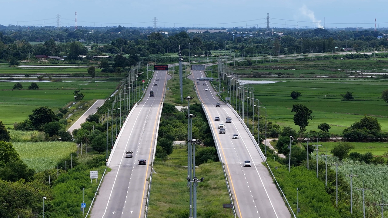 มอเตอร์เวย์ M81 พร้อมแล้ว เปิดวิ่งฟรีทุกวัน 24 ชั่วโมง เริ่ม 31 ตุลาคม 68