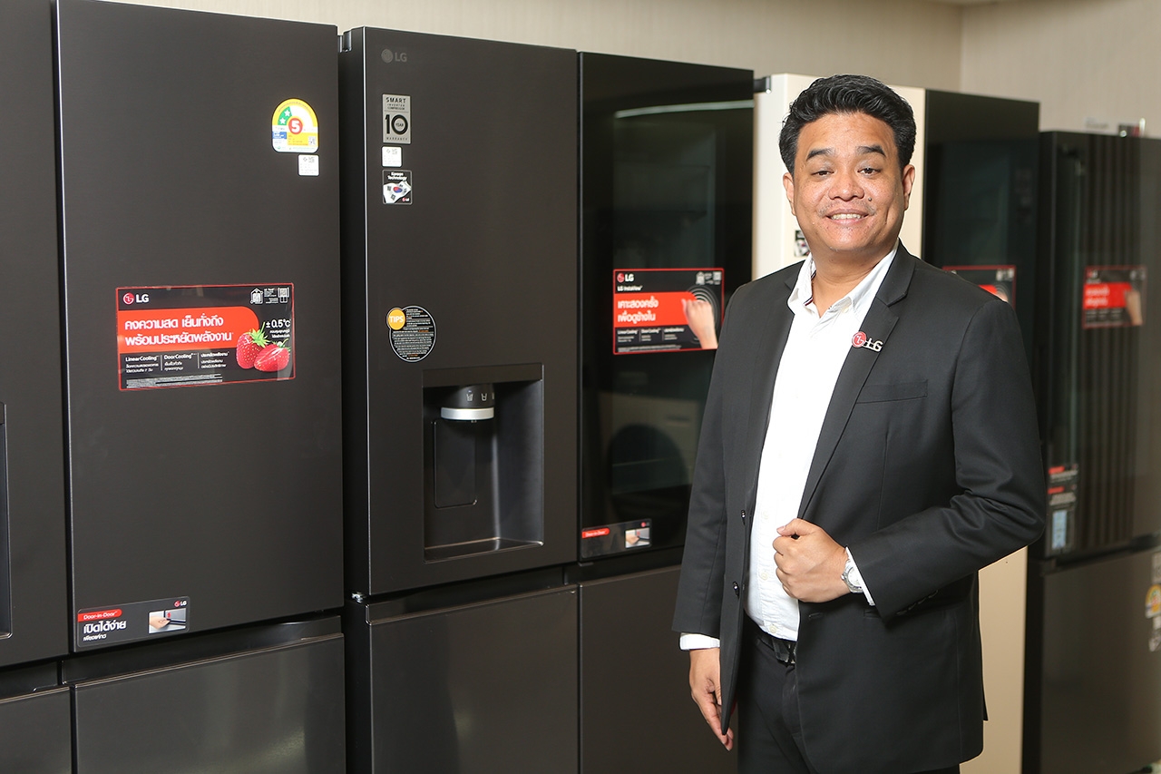 นายอำนาจ สิงหจันทร์ หัวหน้าฝ่ายการตลาด บริษัท แอลจี อีเลคทรอนิคส์ (ประเทศไทย) จำกัด