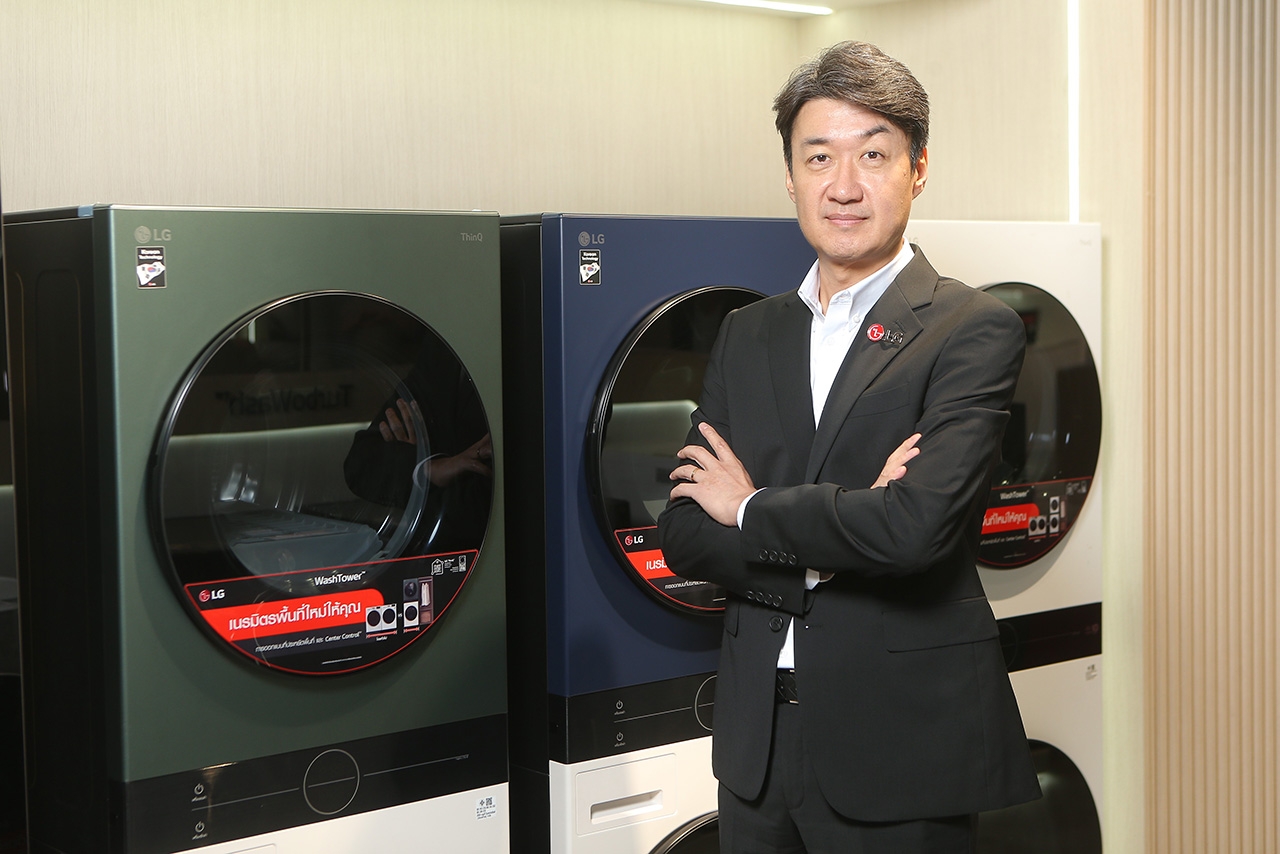 นายซองฮัน จอง ประธานกรรมการบริหาร บริษัท แอลจี อีเลคทรอนิคส์ (ประเทศไทย) จำกัด