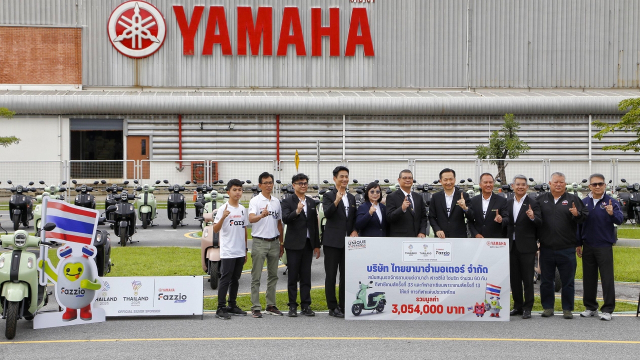 "ยามาฮ่า" ร่วมสนับสนุนทัพนักกีฬาไทย  ล่าเจ้าเหรียญทองซีเกมส์ 2025