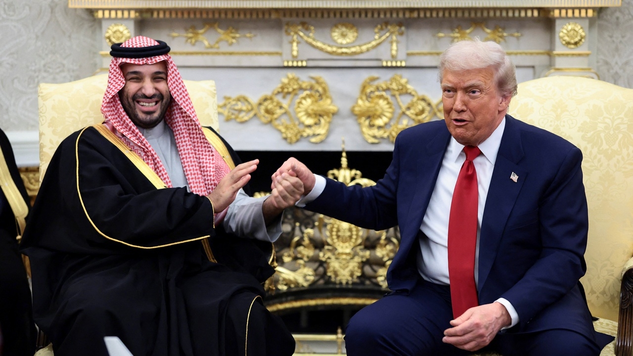 มกุฎราชกุมารซาอุฯ เยือนทำเนียบขาว ประกาศลงทุนในสหรัฐฯ 1 ล้านล้านดอลลาร์