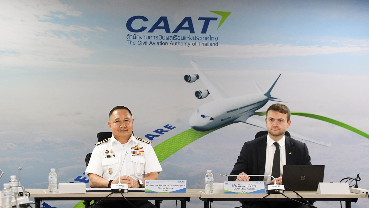 กพท. ปลื้ม ICAO ชื่นชมไทย ยกระดับความปลอดภัยการบินดีขึ้นอย่างมีนัยสำคัญ