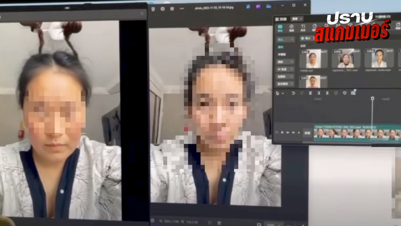 เปิดพฤติการณ์แก๊ง "สแกมเมอร์" ใช้ AI หลอกระบบธนาคาร กะพริบตา อ้าปาก