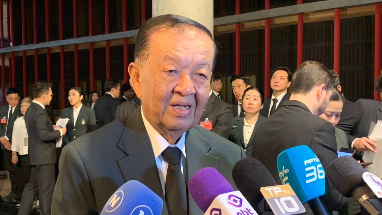 “วันนอร์” มองแก้รัฐธรรมนูญควรจบใน พ.ย. พร้อมสอบปมผู้ช่วย สส. แต่ต้องมีคนร้องเรียน