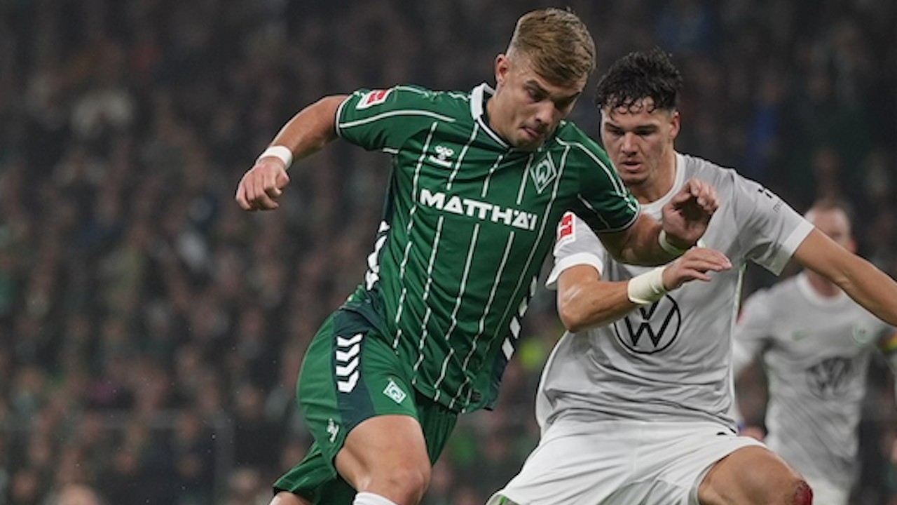 ผลบอลเมื่อคืน แวร์เดอร์ เบรเมน แซงชนะ โวล์ฟบวร์ก ศึกบุนเดสลีกา