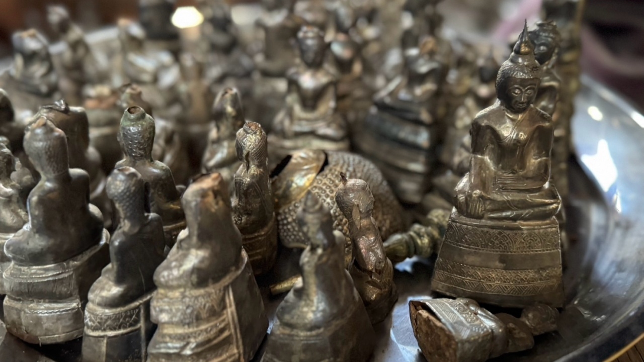 เจอพระสมัยอยุธยา กรุแตกที่เมียนมา โยงหลักฐานเชลยชาวกรุงศรีฯ