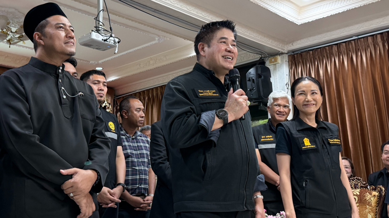 “ธรรมนัส” ลงปัตตานี  “ยูนัยดี” เด็ก “เฉลิมชัย” ต้อนรับ อวยแก้ปัญหาความเดือดร้อนชาวใต้ได้ทันท่วงที