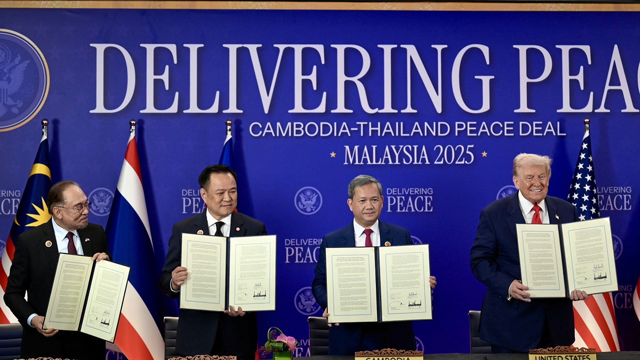 กัมพูชาตบหน้า!! “ทรัมป์–อันวาร์”