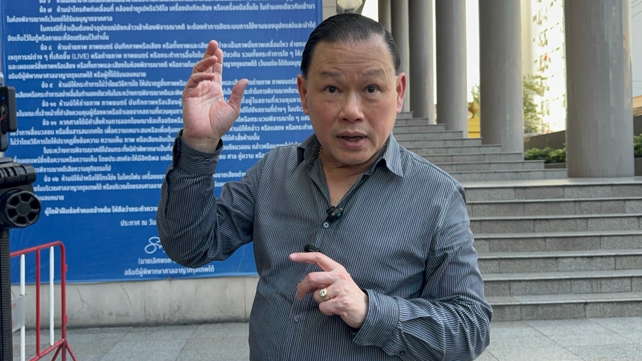 "สันธนะ" เตรียมฟ้องกลับตำรวจ ลงการเมือง ไม่ใช่พรรคสีน้ำเงิน