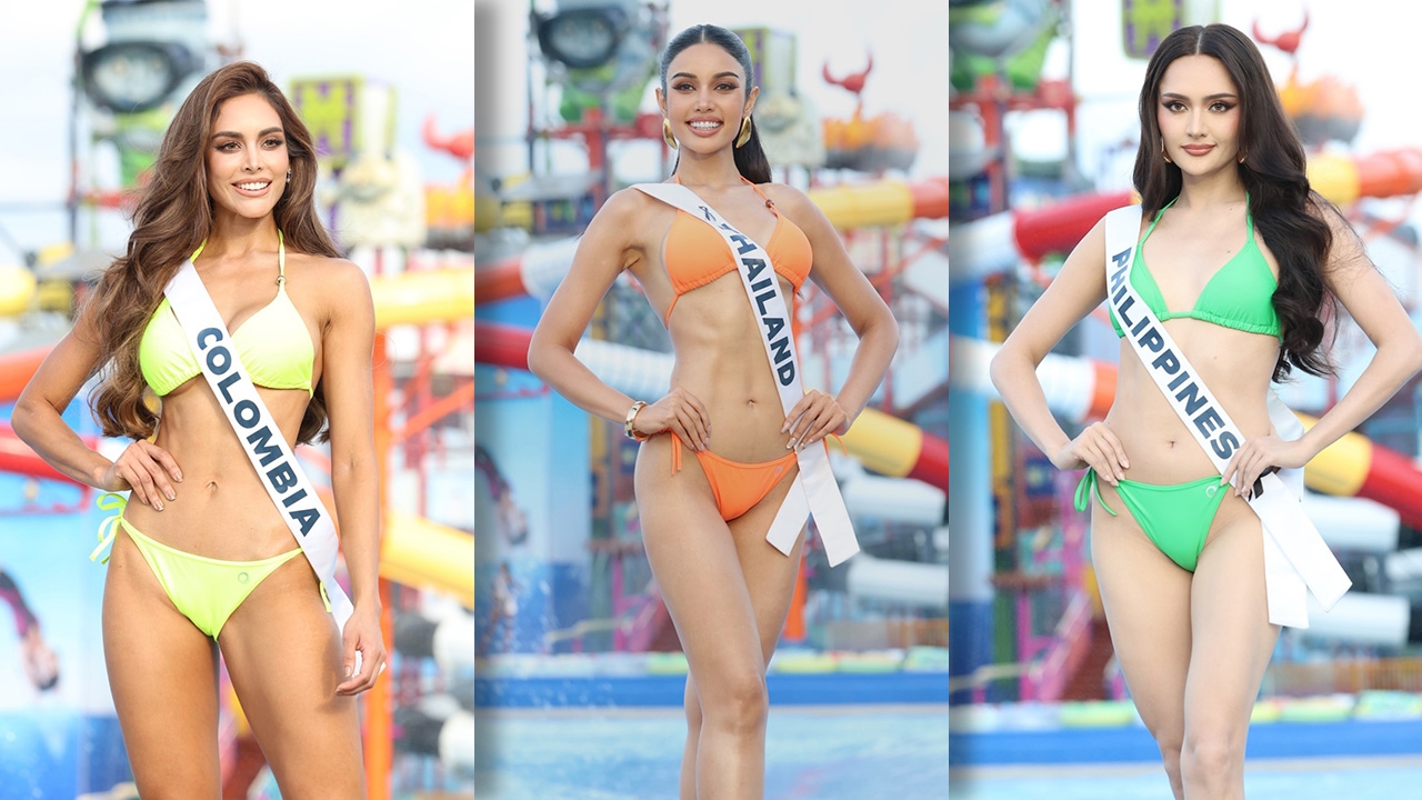 สะกดทุกสายตา! แฟชั่นโชว์ชุดว่ายน้ำ Miss Universe 2025 สาดความร้อนแรงกลางพัทยา