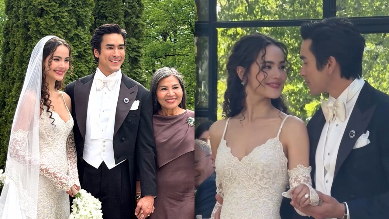 แม่แก้ว เปิดโมเมนต์สุดประทับใจในงานฉลองแต่ง ณเดชน์-ญาญ่า พร้อมอวยพรสุดซึ้ง