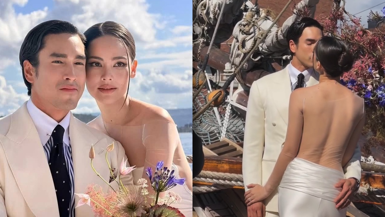 เปิดลุคแรก ณเดชน์-ญาญ่า ในงานแต่งที่นอร์เวย์ ล่องเรือไวกิ้งบรรยากาศสุดโรแมนติก