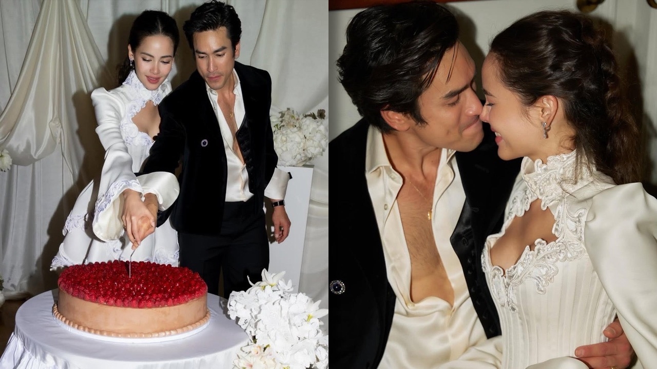 งานแต่ง ณเดชน์ - ญาญ่า ยังไม่จบ! ปล่อยภาพอาฟเตอร์ปาร์ตี้จากนอร์เวย์ สวยคลาสสิก 