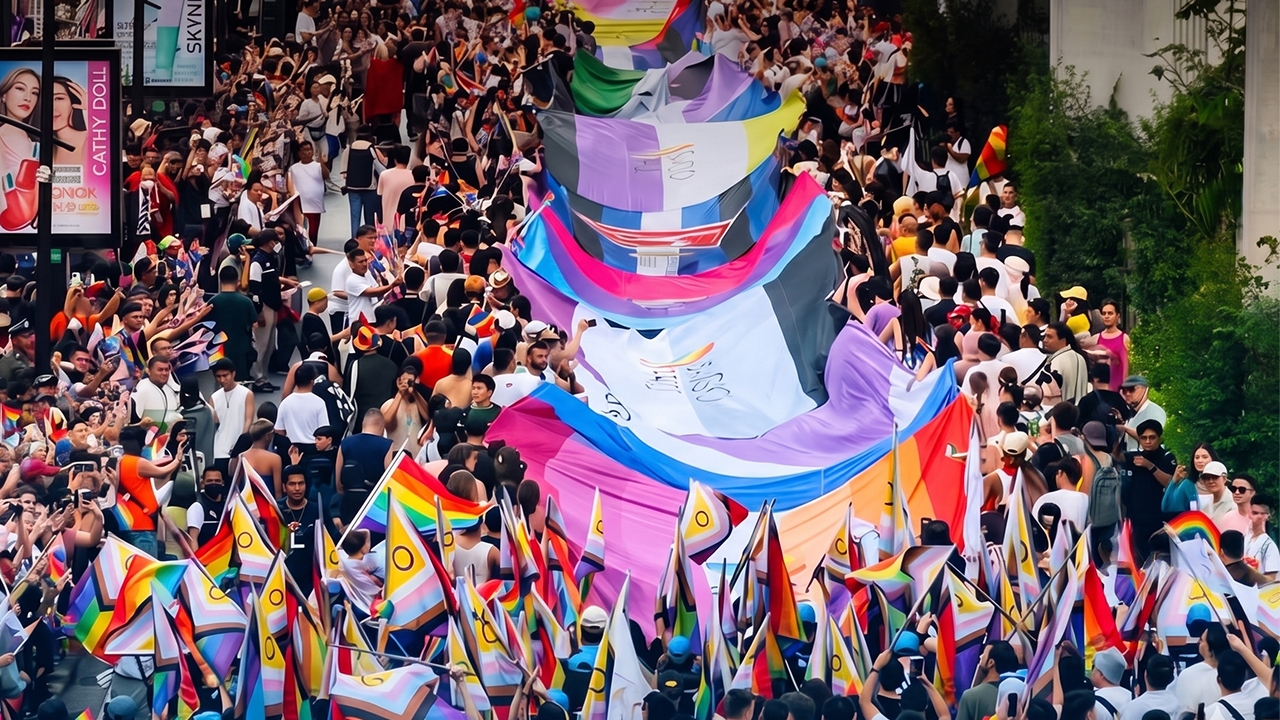 “Bangkok Pride Festival 2026” เช็กเส้นทางจราจร-เลี่ยงรถติด ย้อมสีลมรับความเท่าเทียม