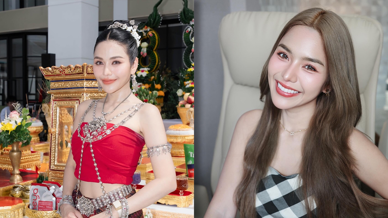 “ธัญญ่า” ถือฤกษ์ดี ทำบุญเปิดออฟฟิศใหม่ ภูมิใจอาชีพแม่ค้าปลดหนี้บ้านได้
