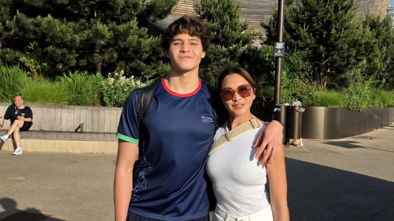 ภาพล่าสุด สกาย ลูกชาย ลูกเกด เมทินี โตเป็นหนุ่มหล่อแถมตัวสูงมาก