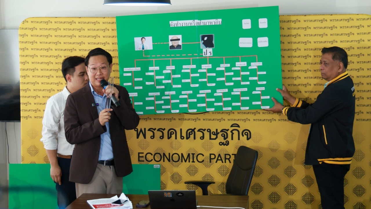 “คริส” กางผังแฉ “ระบอบอากง” ลากตั๋ว ผอ.เขต หลักล้าน ปูดเซฟเฮาส์สุทธิสารแหล่งต่อรองทุน