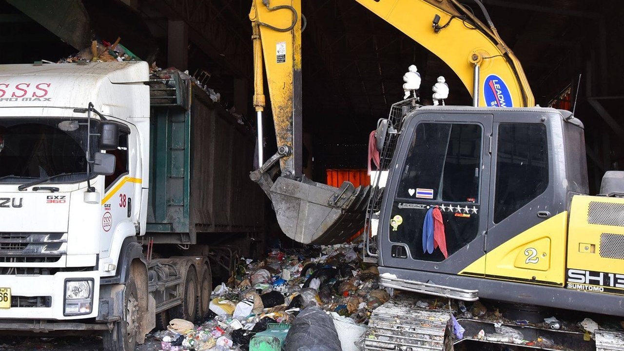 Construction of New Waste Transfer Station with Closed-System Odor Control Technology in Nong Khaem to Begin Piling in June