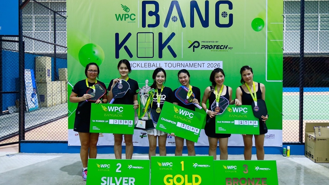Thai Women Continue Their Dominance, Win Womens Doubles at Bangkok Pickleball Tournament 2026