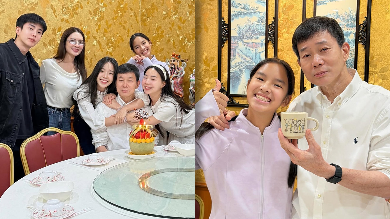 โมเมนต์น่ารัก น้องปีใหม่ มอบของขวัญวันเกิดให้ คุณพ่อนนกุล ที่เต็มไปด้วยความหมายดีๆ