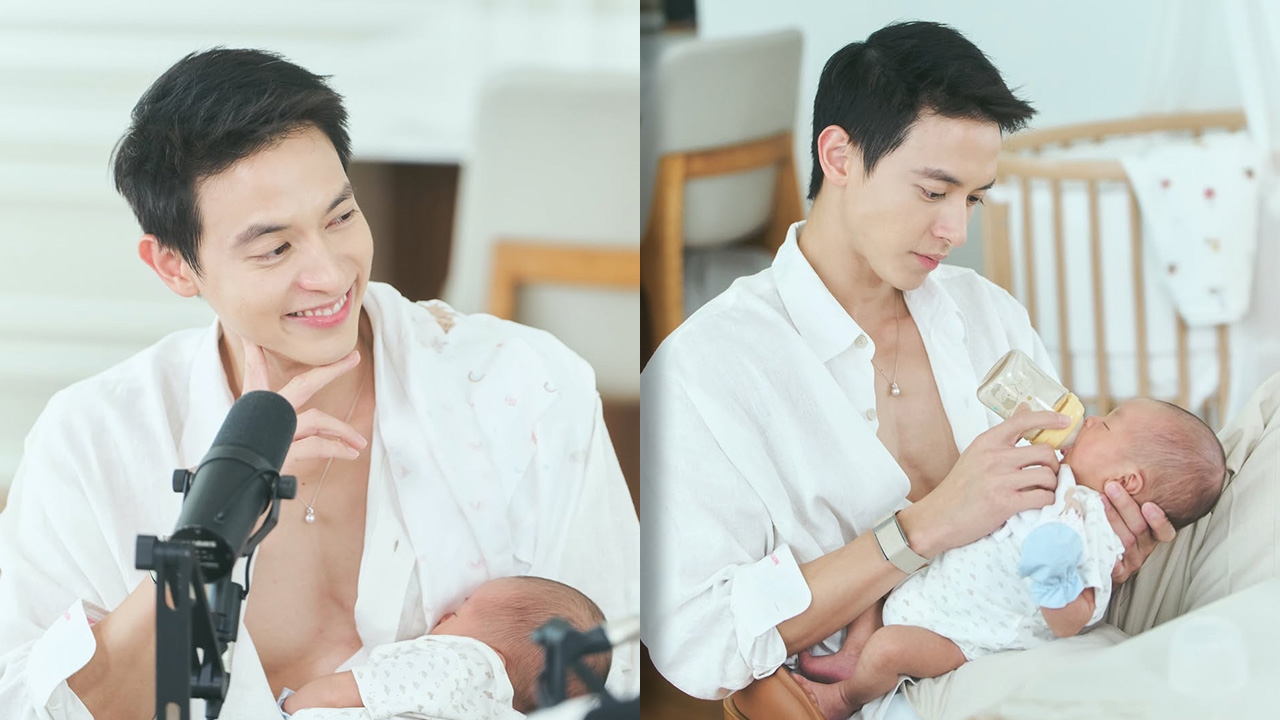 เปิดภาพอบอุ่น เจมส์ จิรายุ คุณพ่อสายแซ่บ ทำหน้าที่เลี้ยงลูก แต่กลับโดนโฟกัสผิดจุด