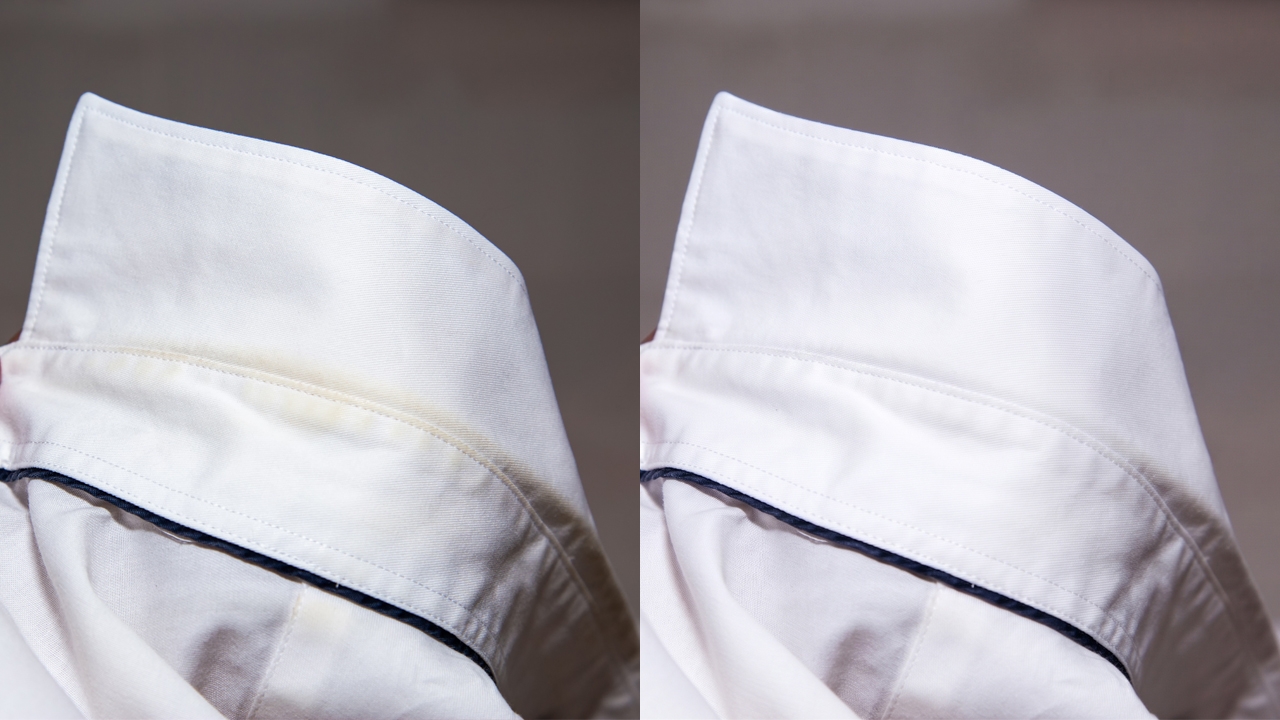 ซักคราบเหลืองที่คอเสื้อไม่ออก? ลองใช้ 5 สิ่งนี้ในบ้านดู ขจัดคราบแบบไม่ต้องออกแรงขยี้