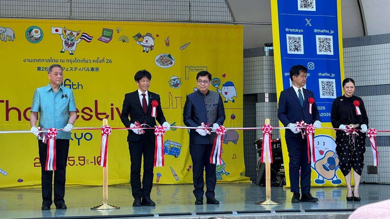 “สีหศักดิ์” เปิดงาน Thai festival Tokyo ครั้งที่ 26 ย้ำอาหารไทยทูตวัฒนธรรมที่คนทั้งโลกรู้จัก