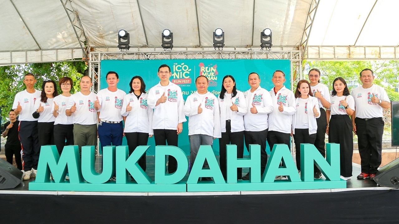 ThaiHealth Highlights Mukdahan Model as a Leading Healthy City with High Safety, Hosts 2nd Iconic Run Festival
