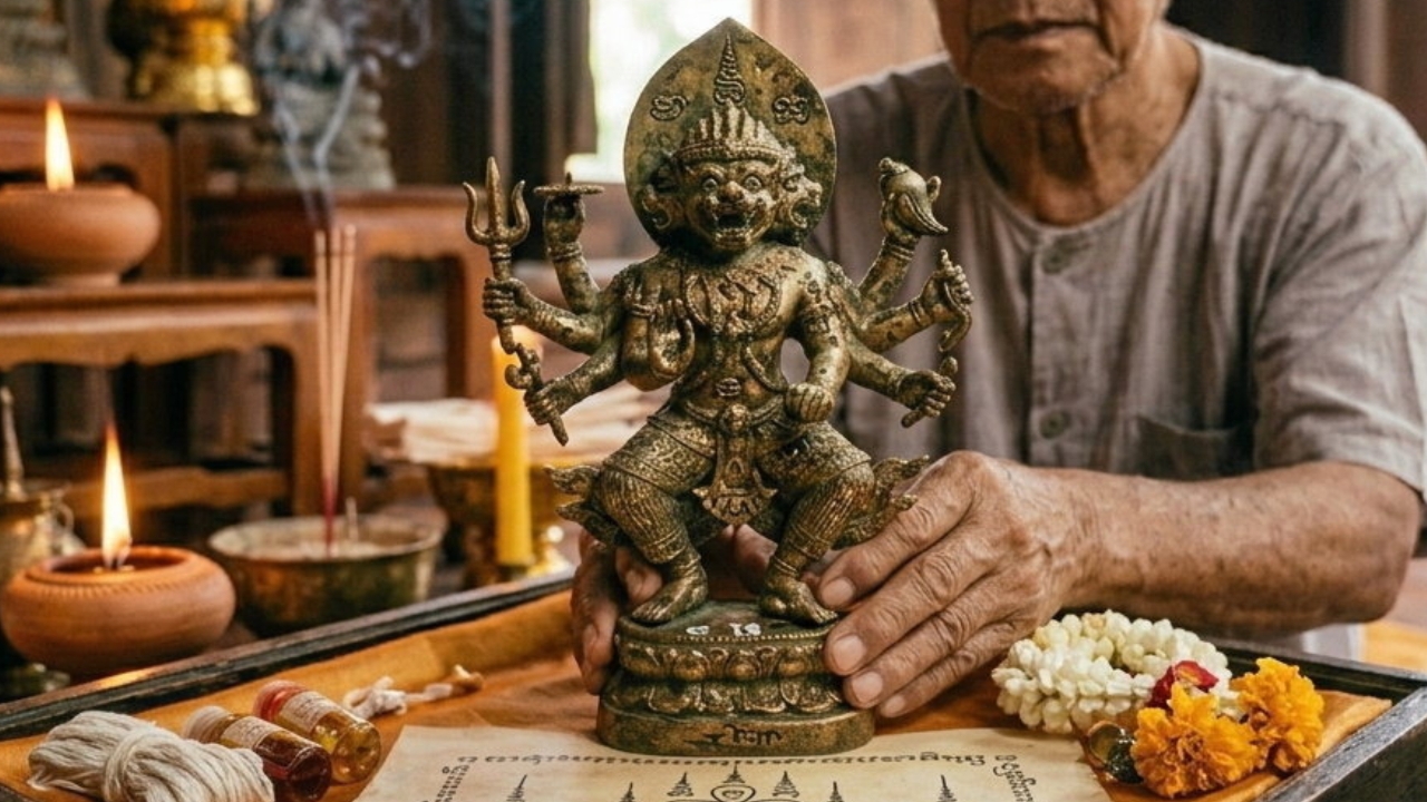 มูให้ถูกวิธี คาถาบูชาหนุมาน และของไหว้ที่ขาดไม่ได้ พลิกฟื้นดวงชะตา ค้าขายร่ำรวย