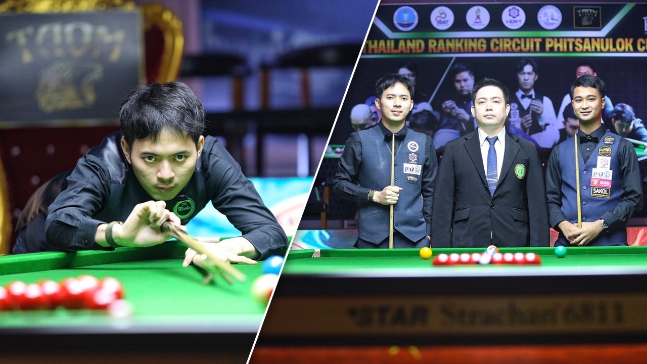 Top Shakes Songkhwae City with a Maximum 147 Break
