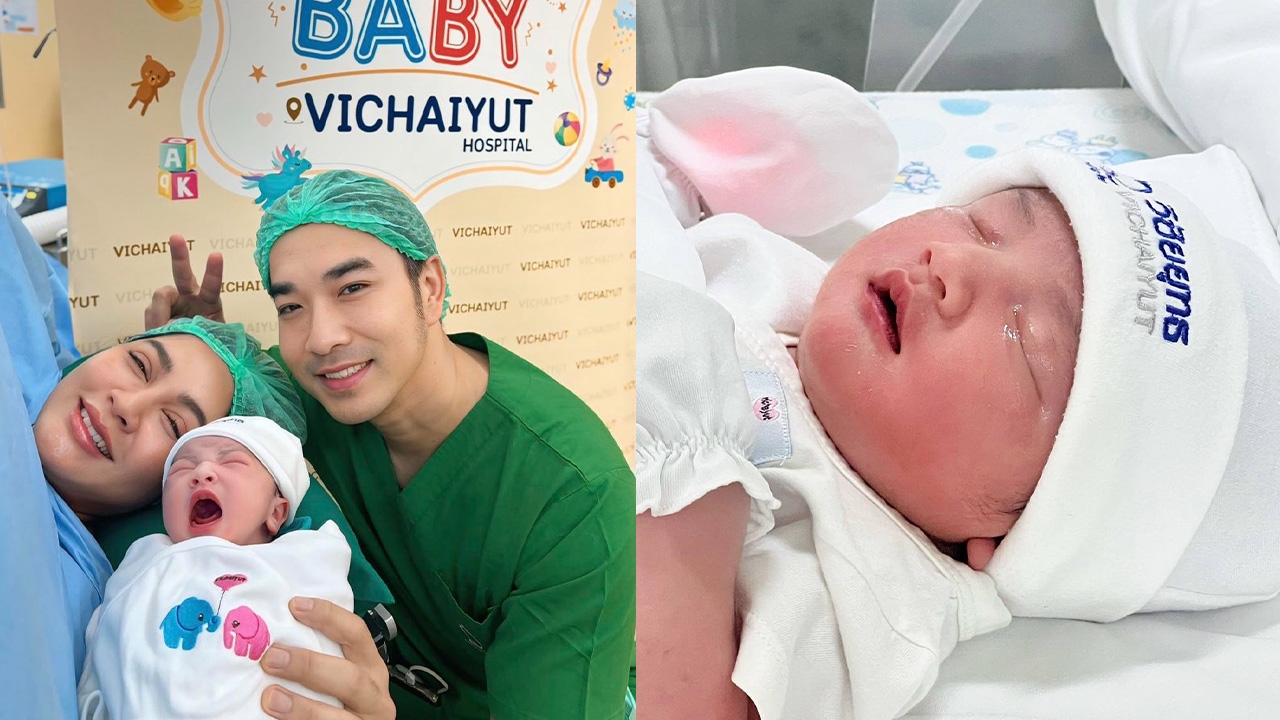 เจมส์ เรืองศักดิ์ ปลื้มหนักมาก ครูก้อย คลอดลูกสาวคนที่ 2 “น้องมีเมตตา” แก้มยุ้ยน่าฟัดสุดๆ