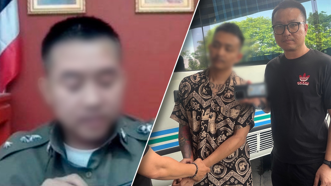 สมาชิกแก๊งคอลเซ็นเตอร์ เจ้าของบท "พันโท" หนีกลับมากบดานไทย สุดท้ายไม่รอดโดนจับ