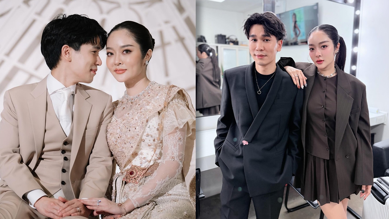 “พีท กันตพร” โพสต์หวานครบรอบแต่งงาน​ “แก้มบุ๋ม” 2 ปี สัญญาจะรักหนูตลอดไป