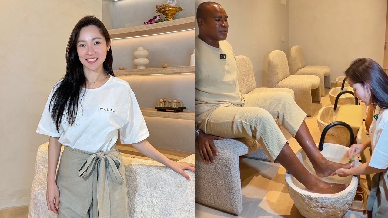 ที่แรก ! “ต้นหอม” เปิดร้านนวดสายขาว ล้างเท้าลูกค้าเองกับมือ ย้ำชัดไม่มีนวดแอบแฝง