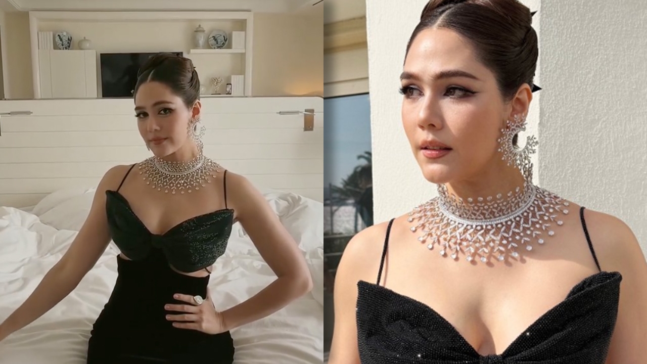 ชมพู่ อารยา เปิดลุคแรกเดินพรมแดงคานส์ 2026 สวยเรียบหรูในชุดเดรสดำอวดความเซ็กซี่ (คลิป)
