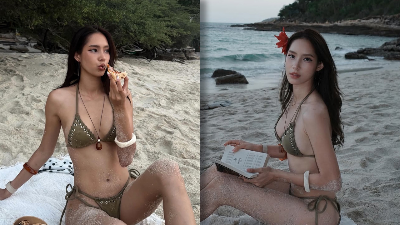 ใบหม่อน กิตติยา ทำทะเลเดือด! อวดหุ่นสวยสับในชุดบิกินี แต่ละช็อตแซ่บเกินต้าน