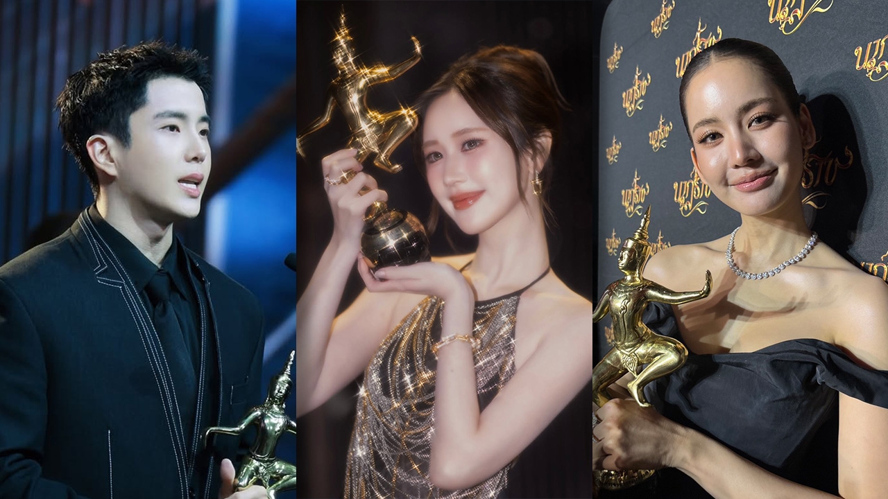 สรุปผลรางวัล นาฏราช ครั้งที่ 17 โบว์-นนกุล-ไอซ์ซึ-เจนเย่ คว้ารางวัลนักแสดงนำ