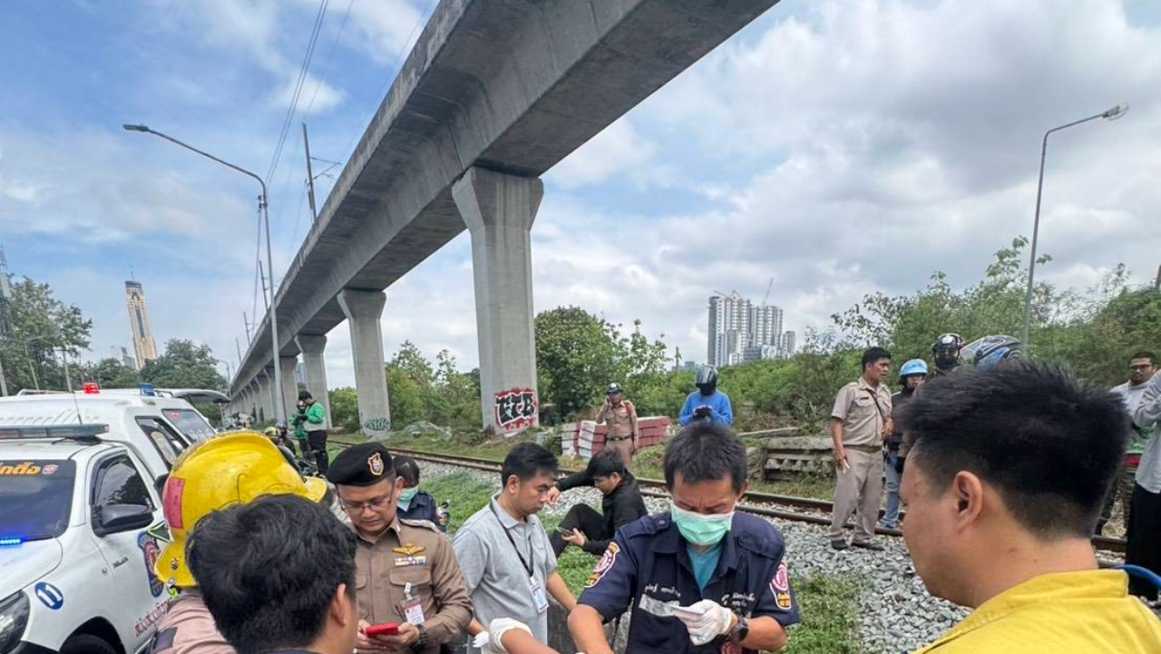 รฟท. แจงรถไฟเฉี่ยวชนไรเดอร์ คนเจ็บปีนแบริเออร์ ข้ามไปปัสสาวะในพื้นที่หวงห้าม