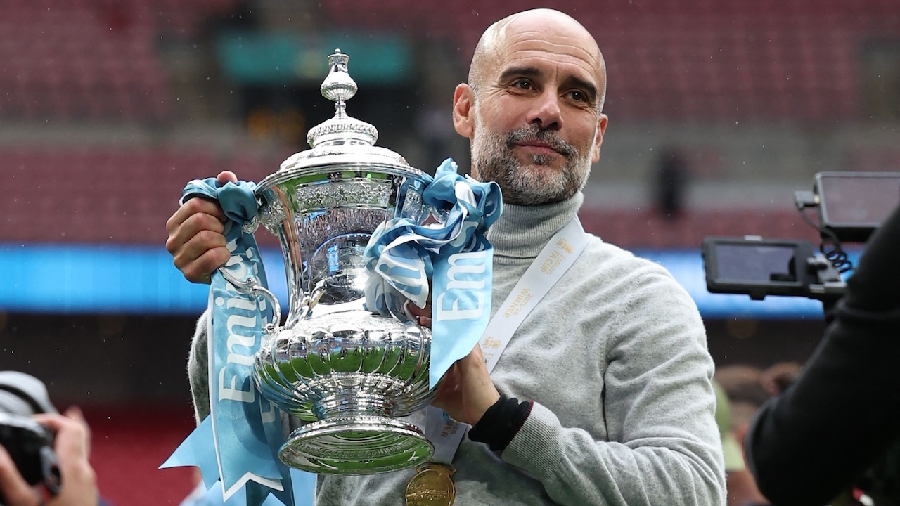 Pep Guardiola Shares Insight After Manchester City Wins 8th FA Cup Title
