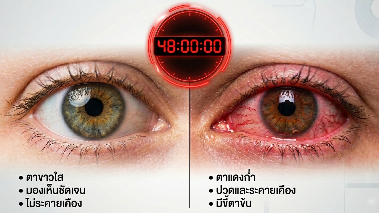อาการตาแดง ที่ไม่ธรรมดา เช็กด่วน 3 พฤติกรรมเสี่ยงที่มาในช่วงฤดูฝน อาจทำตาบอดถาวร