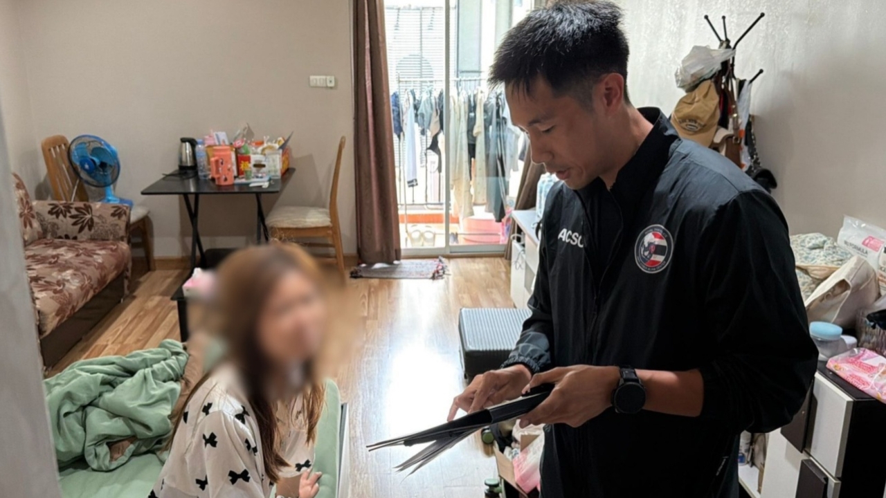 รวบแม่ทีมแก๊ง “ซ้อโรส” หลอกคนไทยทำงานกัมพูชา กักขัง-บังคับทำสแกมเมอร์