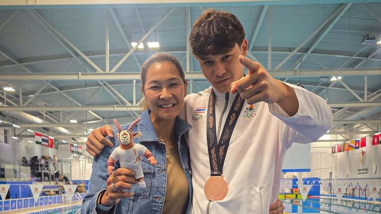 ลูกเกด เมทินี สุดปลื้ม สกาย เป็นนักกีฬาว่ายน้ำทีมชาติไทย เตรียมสู้ศึก “เอเชียนเกมส์ 2026”