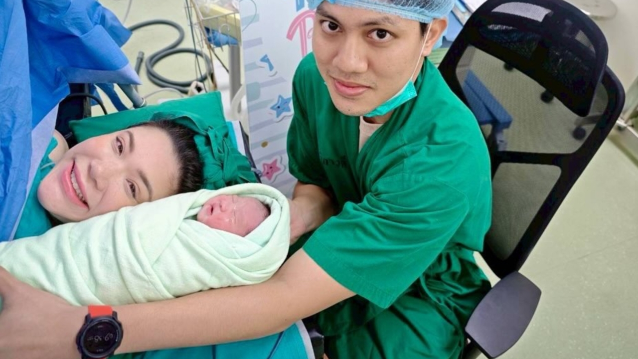 Nonnie Nonlanee Gives Birth to Adorable Daughter, Ann Sirium Becomes a New Grandma