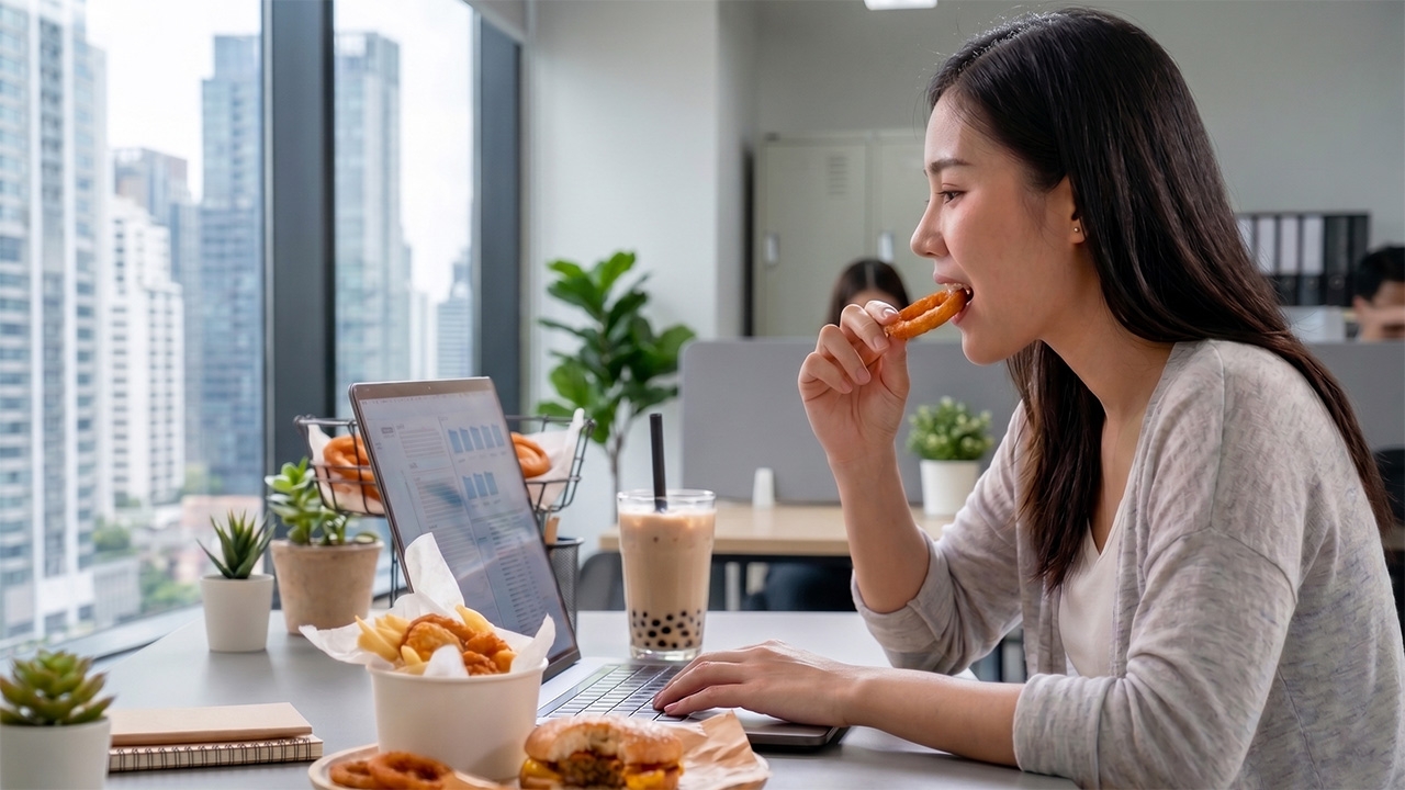 หิวบ่อยตอนบ่ายสาม เกิดจากอะไร? เปิดความลับฮอร์โมนที่ร่างกายส่งสัญญาณเตือน